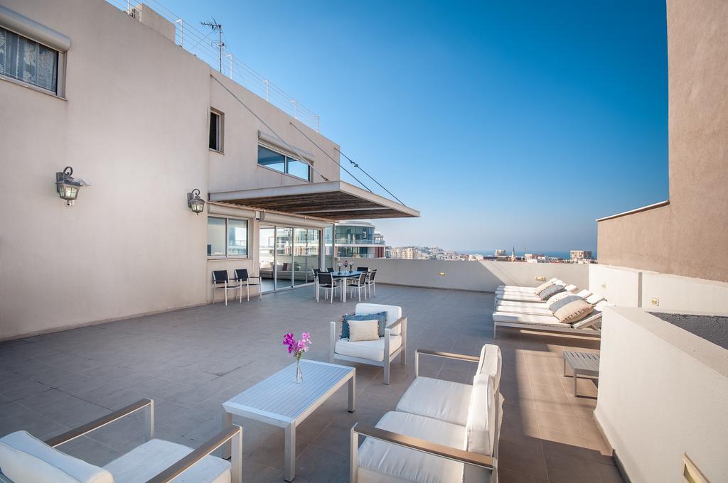 Abarbanel St Incredible Penthouse Apartment Tel Aviv Bagian luar foto