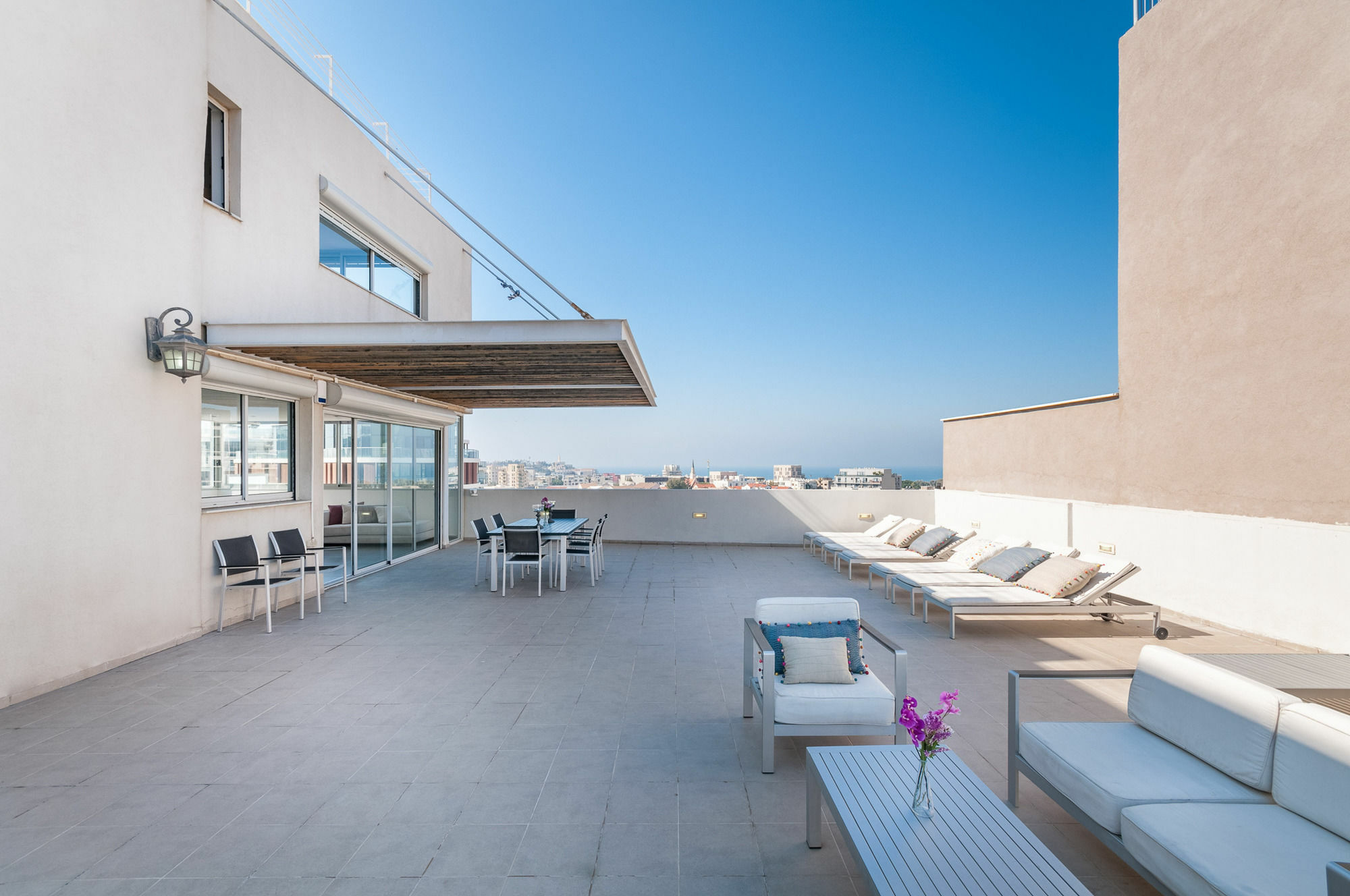 Abarbanel St Incredible Penthouse Apartment Tel Aviv Bagian luar foto