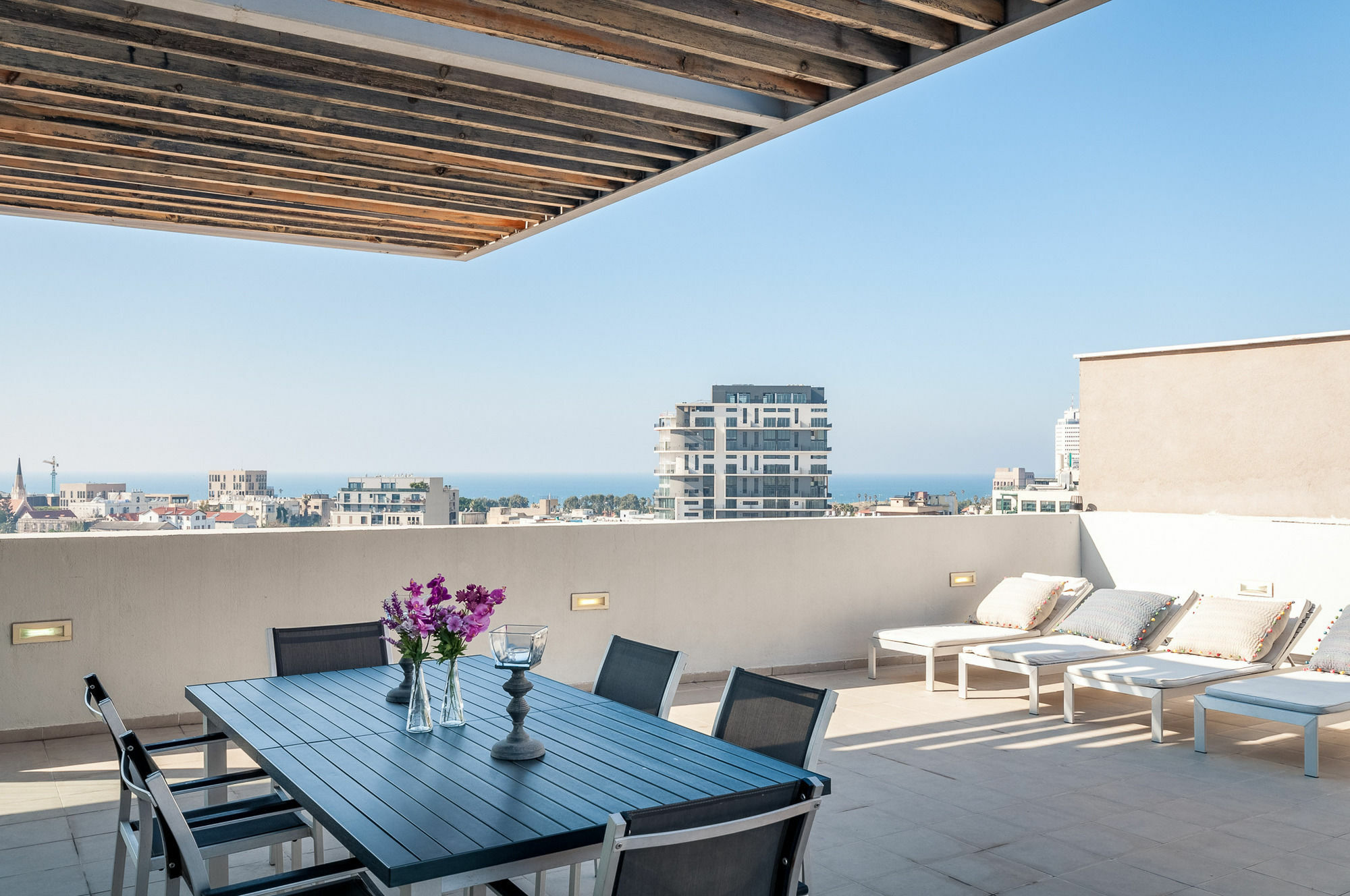 Abarbanel St Incredible Penthouse Apartment Tel Aviv Bagian luar foto